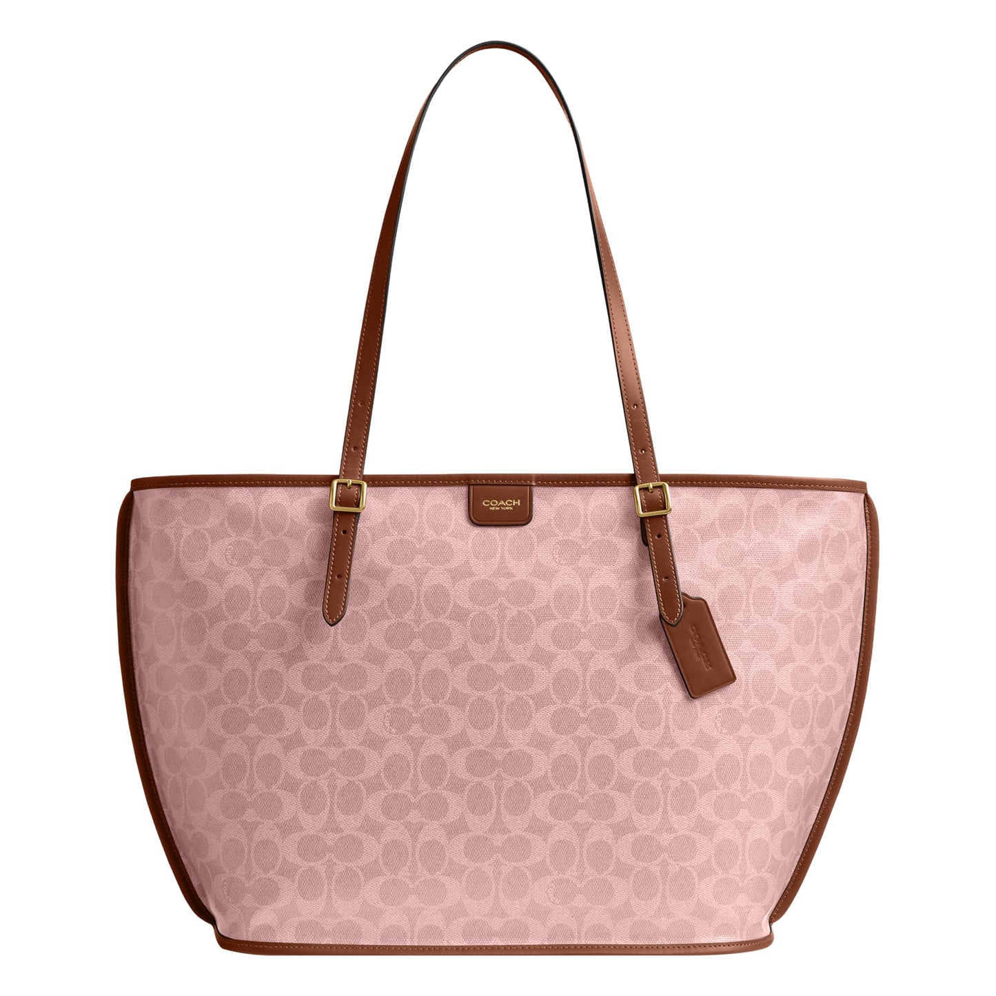 Signature Canvas Taxi Tote Bag Classic Carry Bag