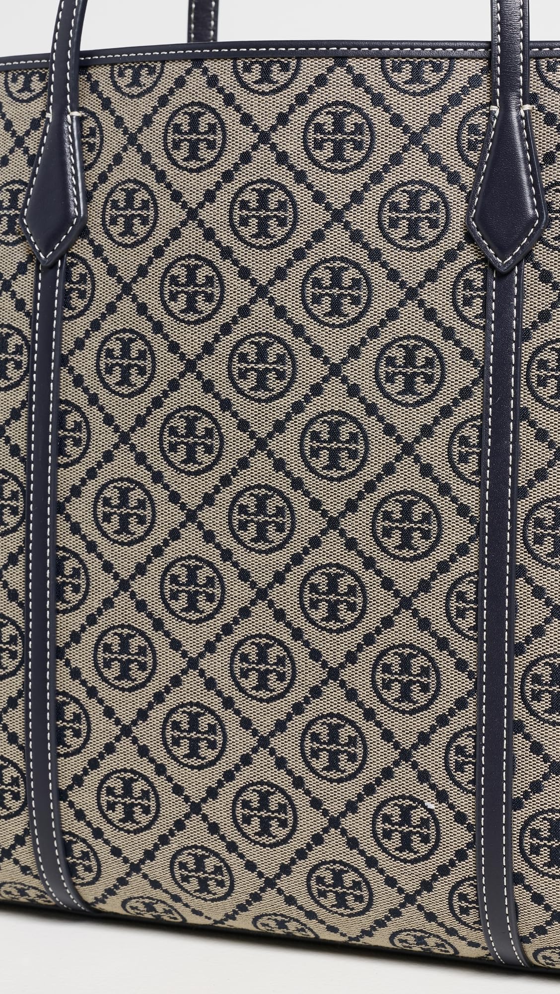 Women Perry T Monogram Tote Bag Classic Carry Bag