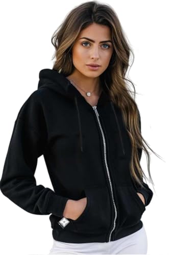 Women EMF Protection Zip Hoodie Silver Fiber Shield Sweatshirt