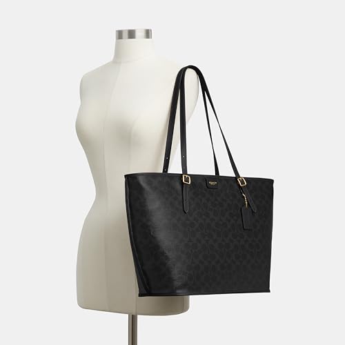Signature Canvas Taxi Tote Bag Classic Carry Bag