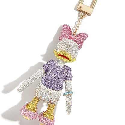 3D Character Bag Charm Keychain Backpack Purse Accessory