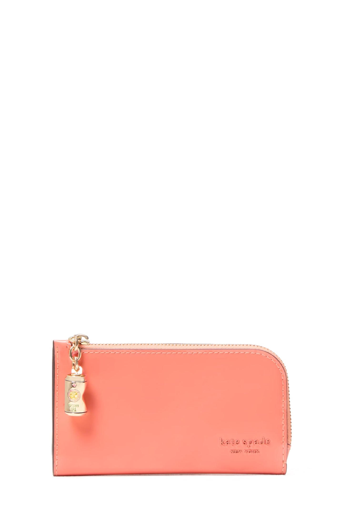 Embossed Leather Slim Bifold Wallet Small Compact
