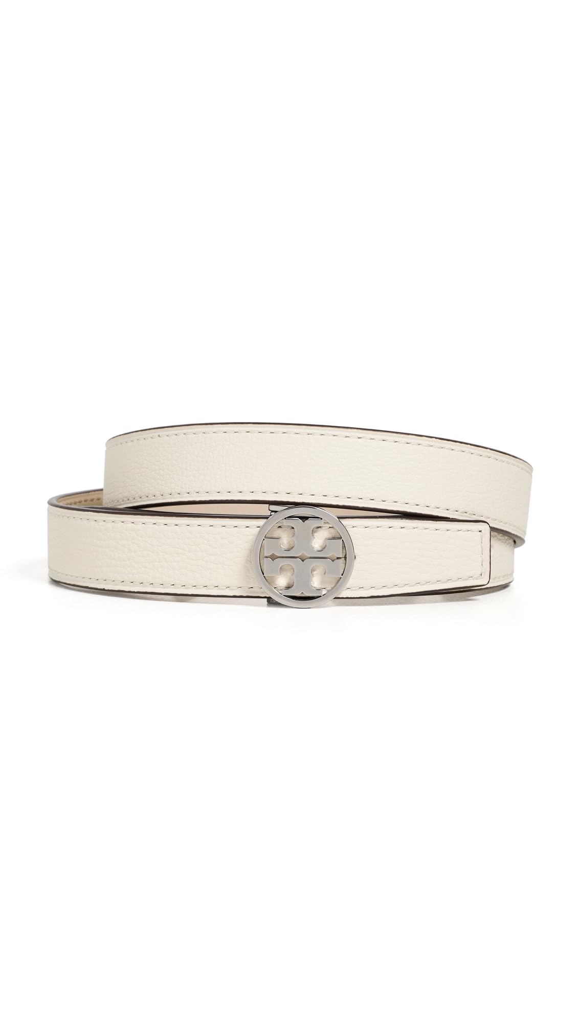 Reversible Smooth Leather Belt Women 1 Inch Accessory