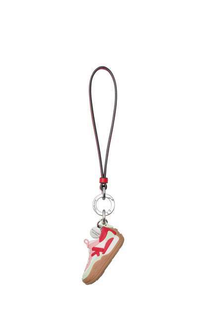 Leather Taxi Bag Charm Keychain Roll Charm Accessory