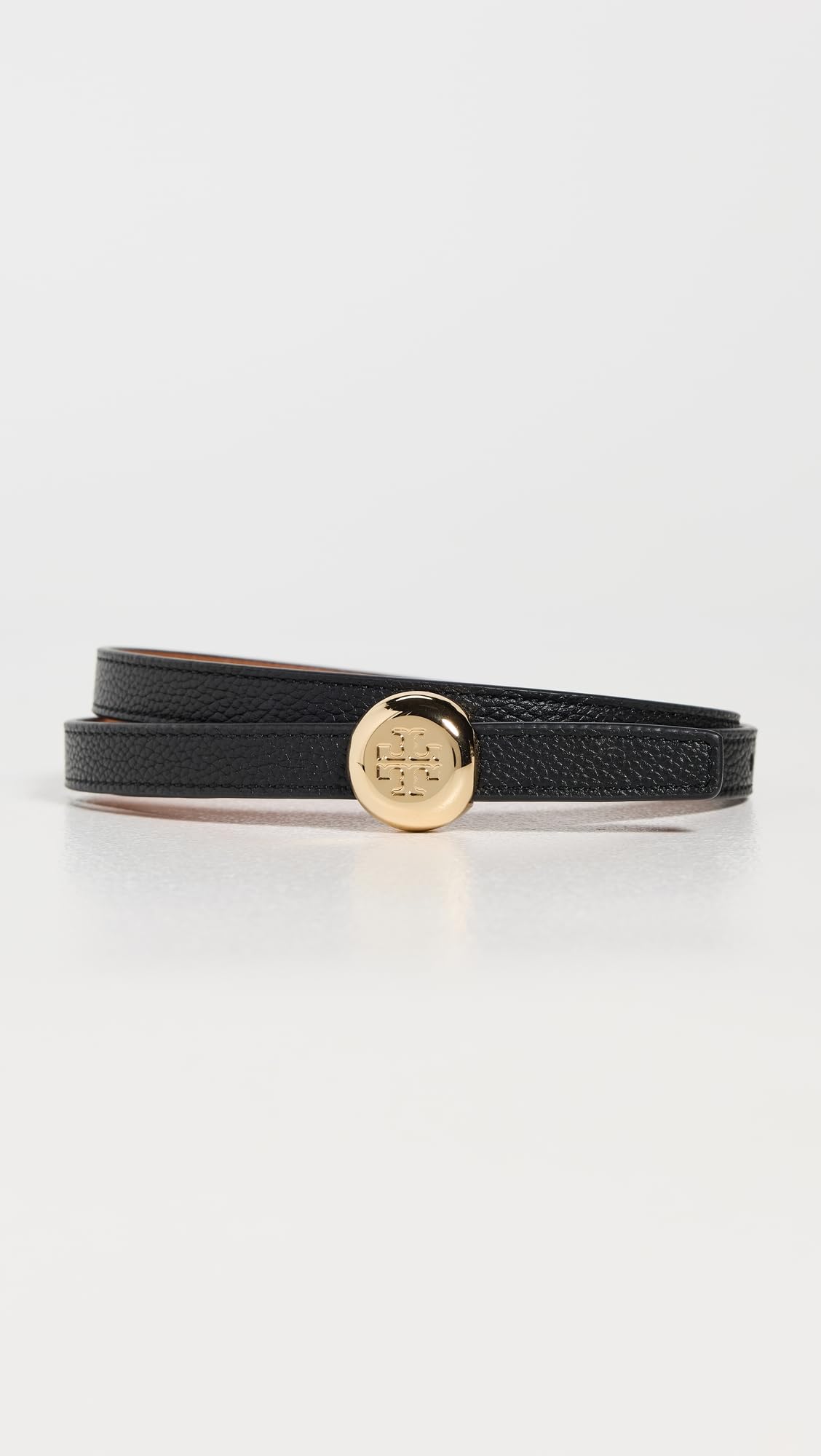 Leather Belt Women Romy Slim Buckle Accessory
