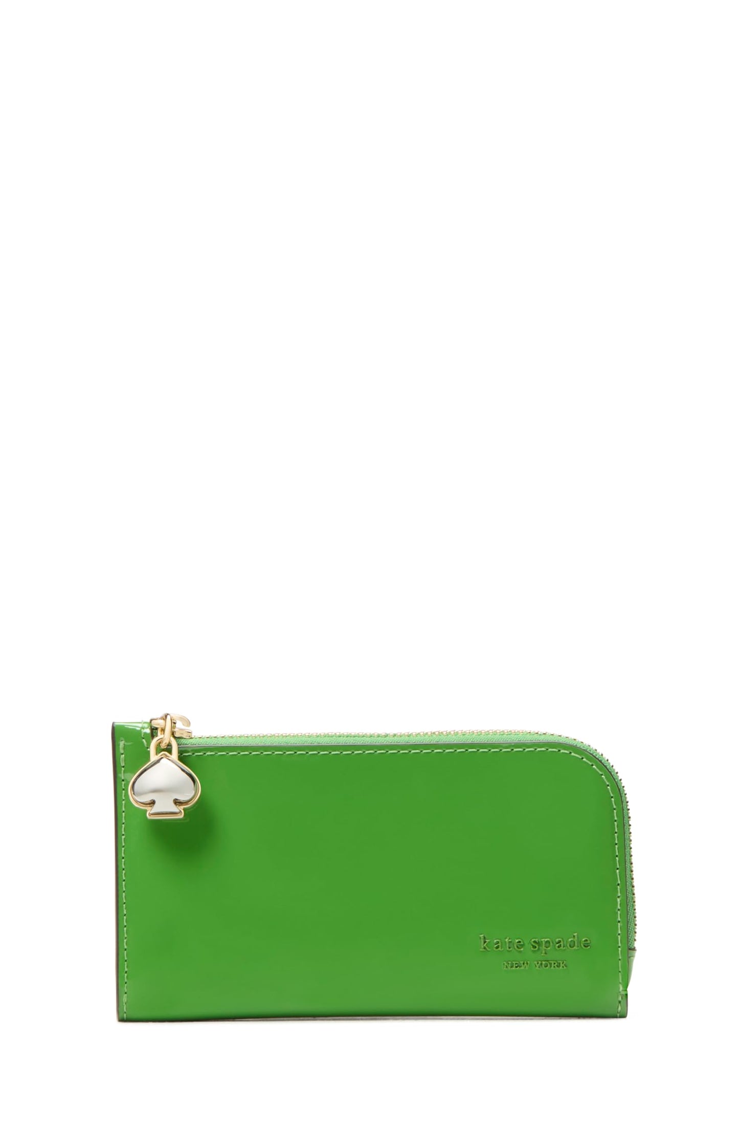 Embossed Leather Slim Bifold Wallet Small Compact