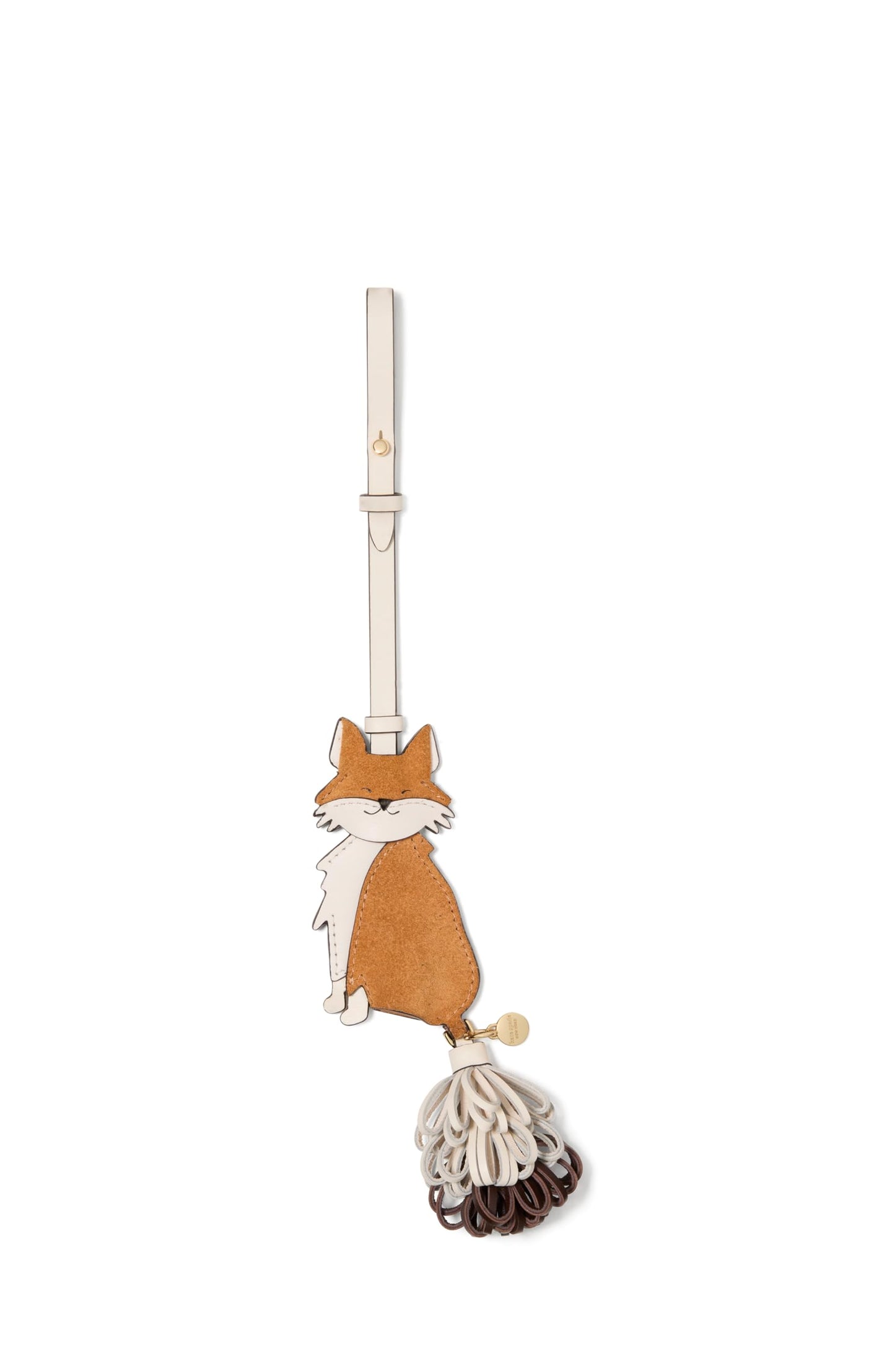 Leather Taxi Bag Charm Keychain Roll Charm Accessory