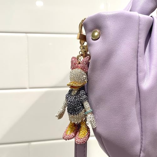 3D Character Bag Charm Keychain Backpack Purse Accessory