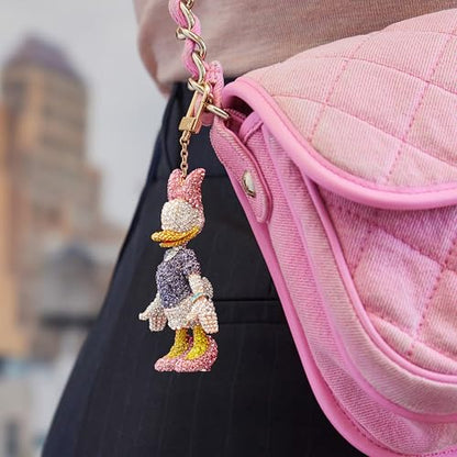 3D Character Bag Charm Keychain Backpack Purse Accessory