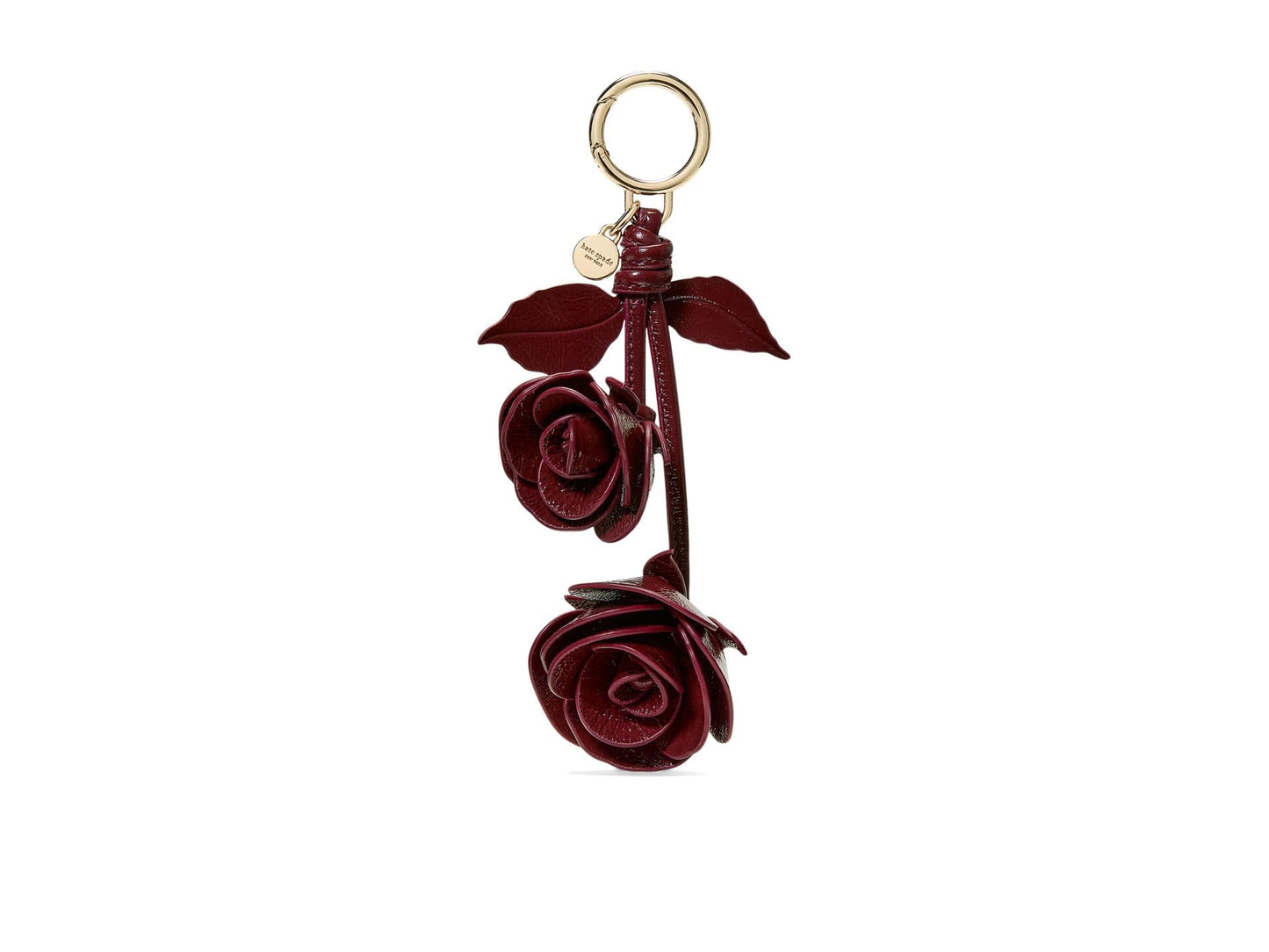 Leather Taxi Bag Charm Keychain Roll Charm Accessory