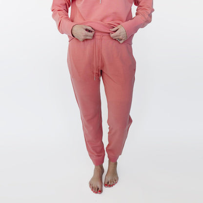 Women Merino Wool Jogger Pants Athletic Sweatpants Pockets