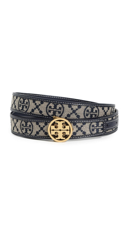 Reversible Smooth Leather Belt Women 1 Inch Accessory