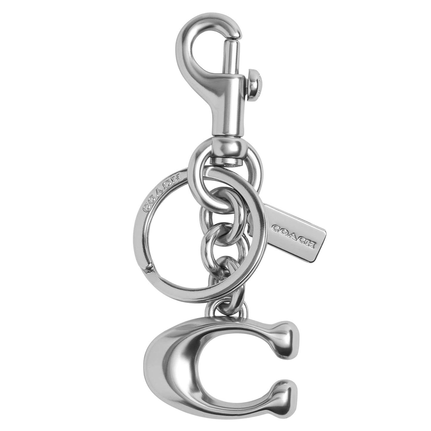 Metal Wrench Bag Charm Keychain Clip Accessory