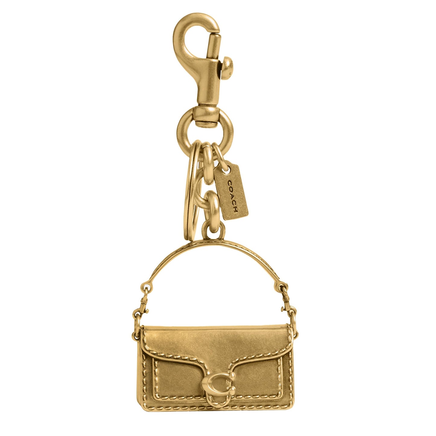 Metal Wrench Bag Charm Keychain Clip Accessory