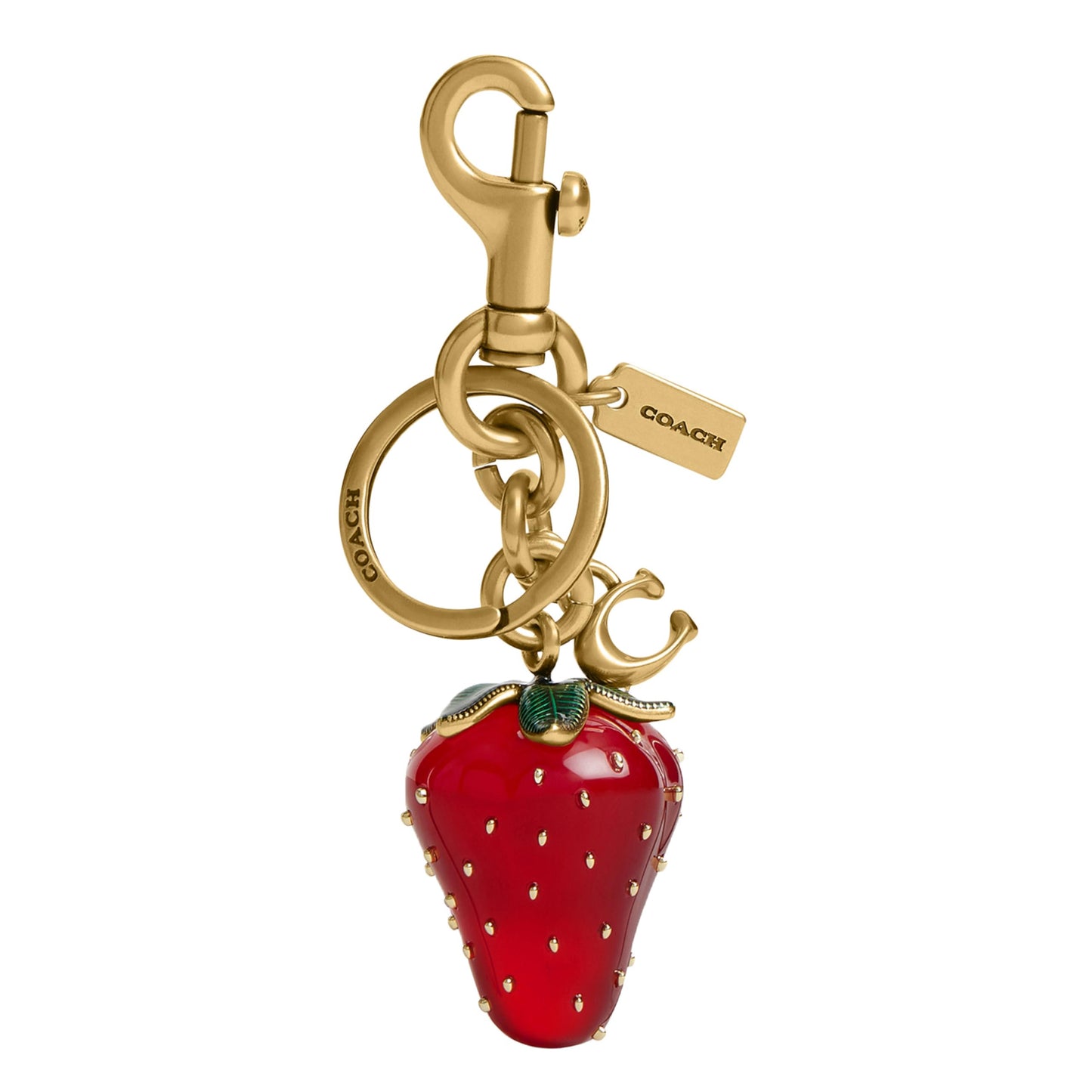 Metal Wrench Bag Charm Keychain Clip Accessory