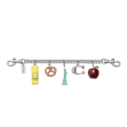 Metal Wrench Bag Charm Keychain Clip Accessory
