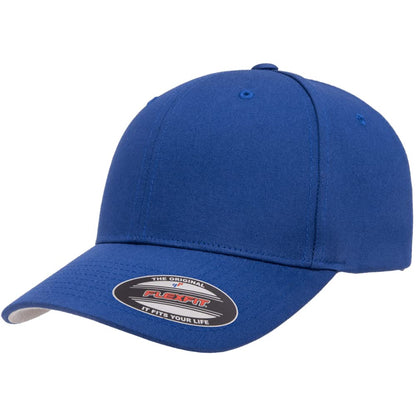 Cotton Twill Structured 6 Panel Fitted Baseball Cap Standard Fit