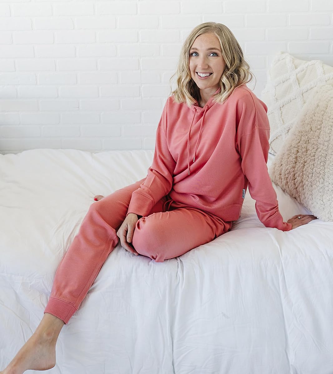 Women Merino Wool Jogger Pants Athletic Sweatpants Pockets