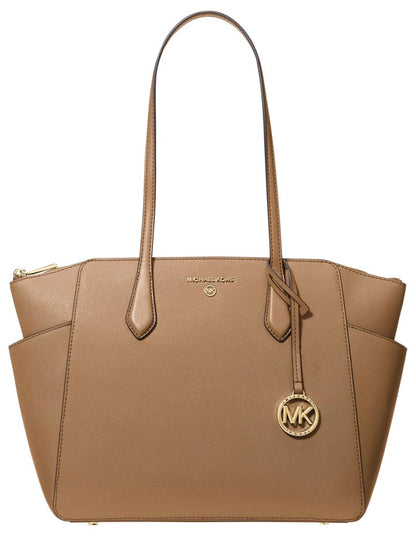Women Medium Top Zip Tote Bag Classic Carry Bag