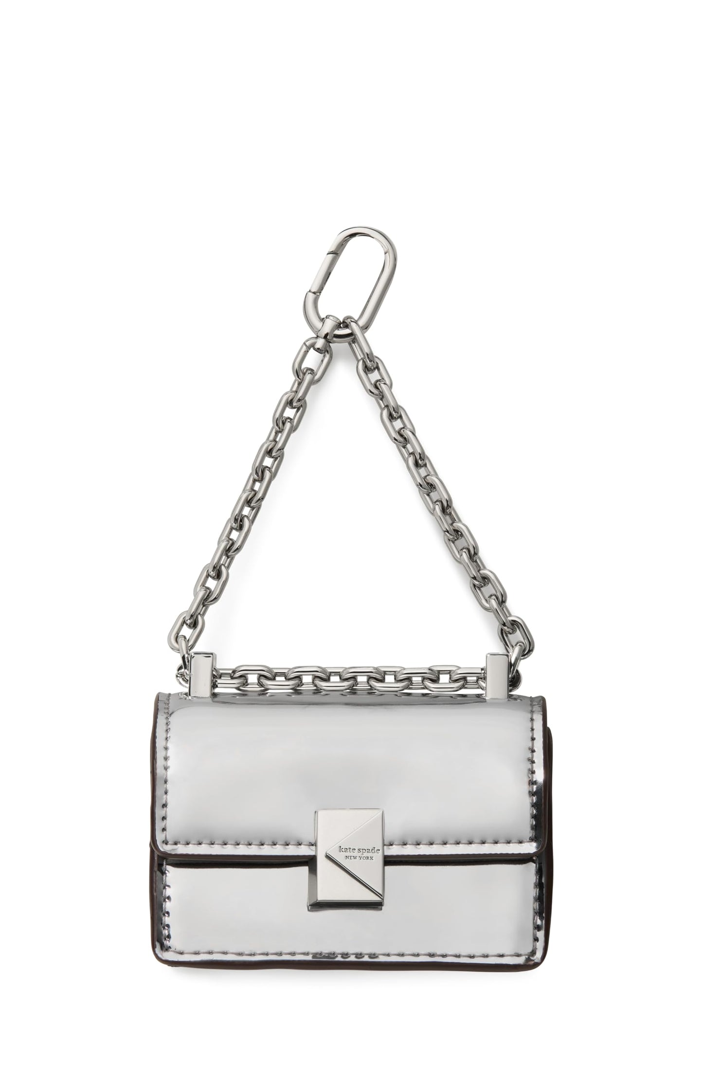 Leather Taxi Bag Charm Keychain Roll Charm Accessory