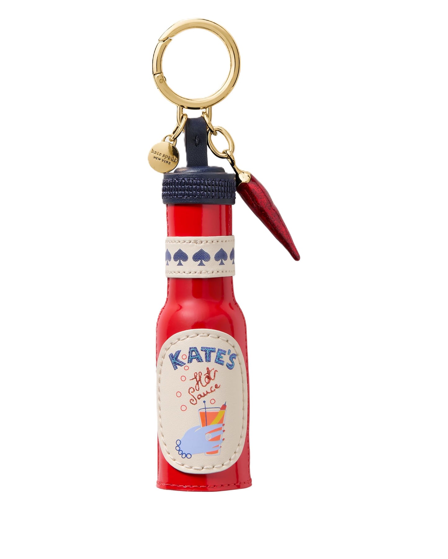 Leather Taxi Bag Charm Keychain Roll Charm Accessory