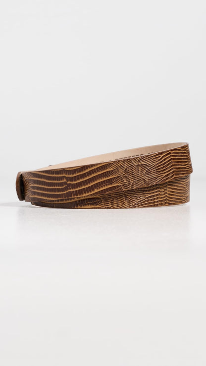 Leather Belt Women Slim Buckle Fashion Accessory