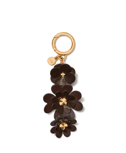 Leather Taxi Bag Charm Keychain Roll Charm Accessory