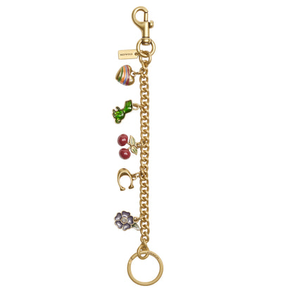 Metal Wrench Bag Charm Keychain Clip Accessory