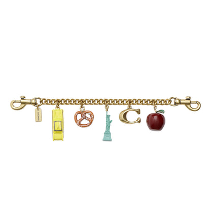 Metal Wrench Bag Charm Keychain Clip Accessory