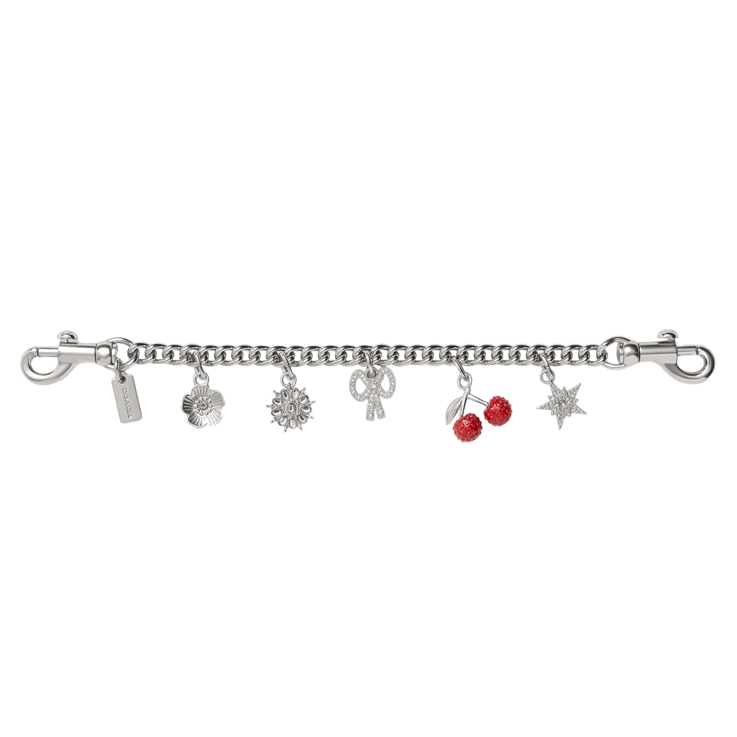 Metal Wrench Bag Charm Keychain Clip Accessory