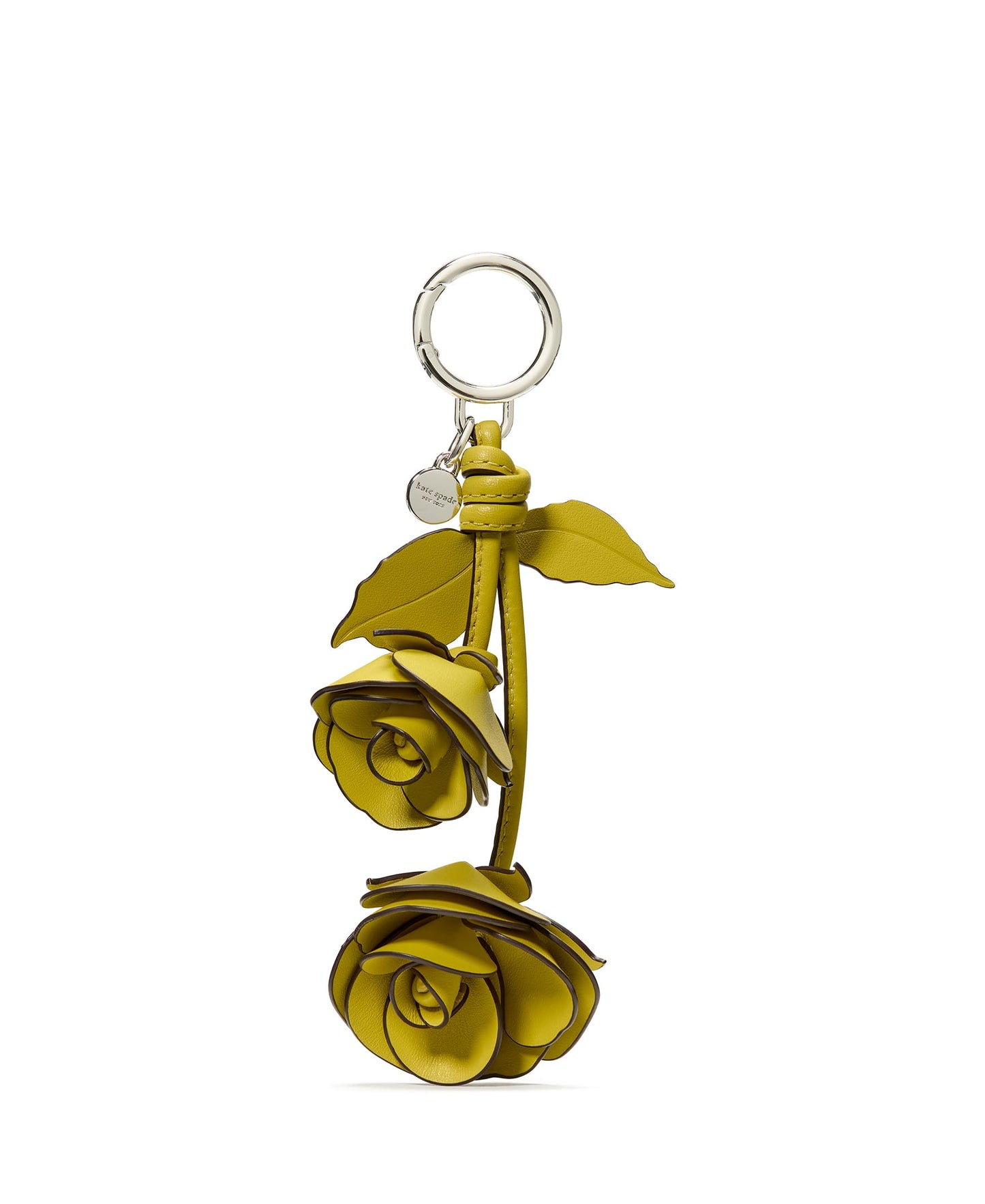 Leather Taxi Bag Charm Keychain Roll Charm Accessory