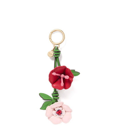 Leather Taxi Bag Charm Keychain Roll Charm Accessory