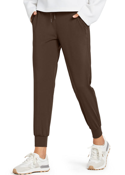 Women Athletic Jogger Pants Running Sweatpants Pockets Tapered Fit