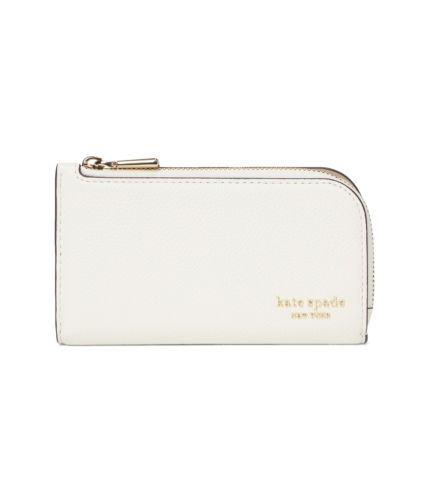 Embossed Leather Slim Bifold Wallet Small Compact