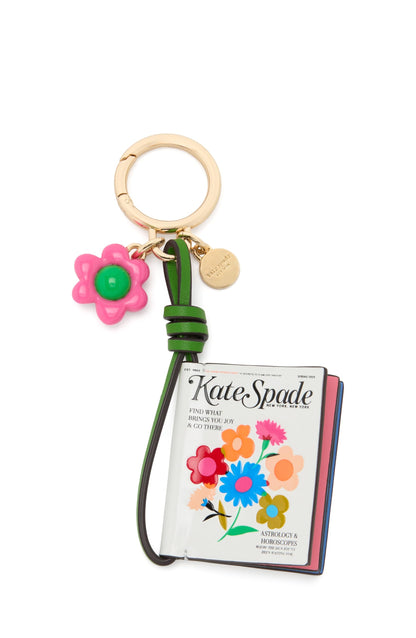 Leather Taxi Bag Charm Keychain Roll Charm Accessory