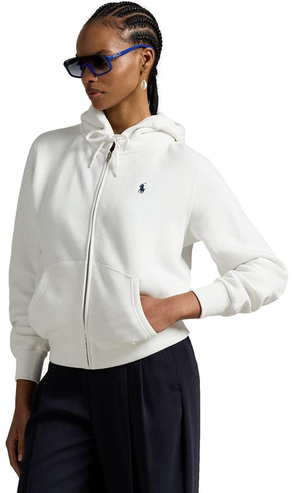 Women Full Zip Hoodie Ralph Lauren Style Casual Sweatshirt