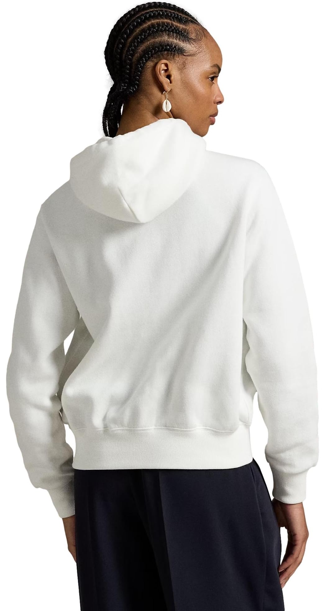 Women Full Zip Hoodie Ralph Lauren Style Casual Sweatshirt