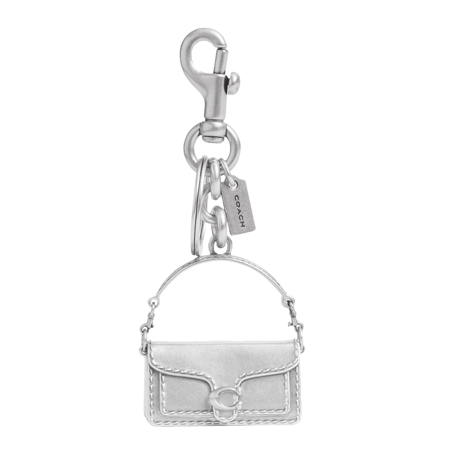 Metal Wrench Bag Charm Keychain Clip Accessory