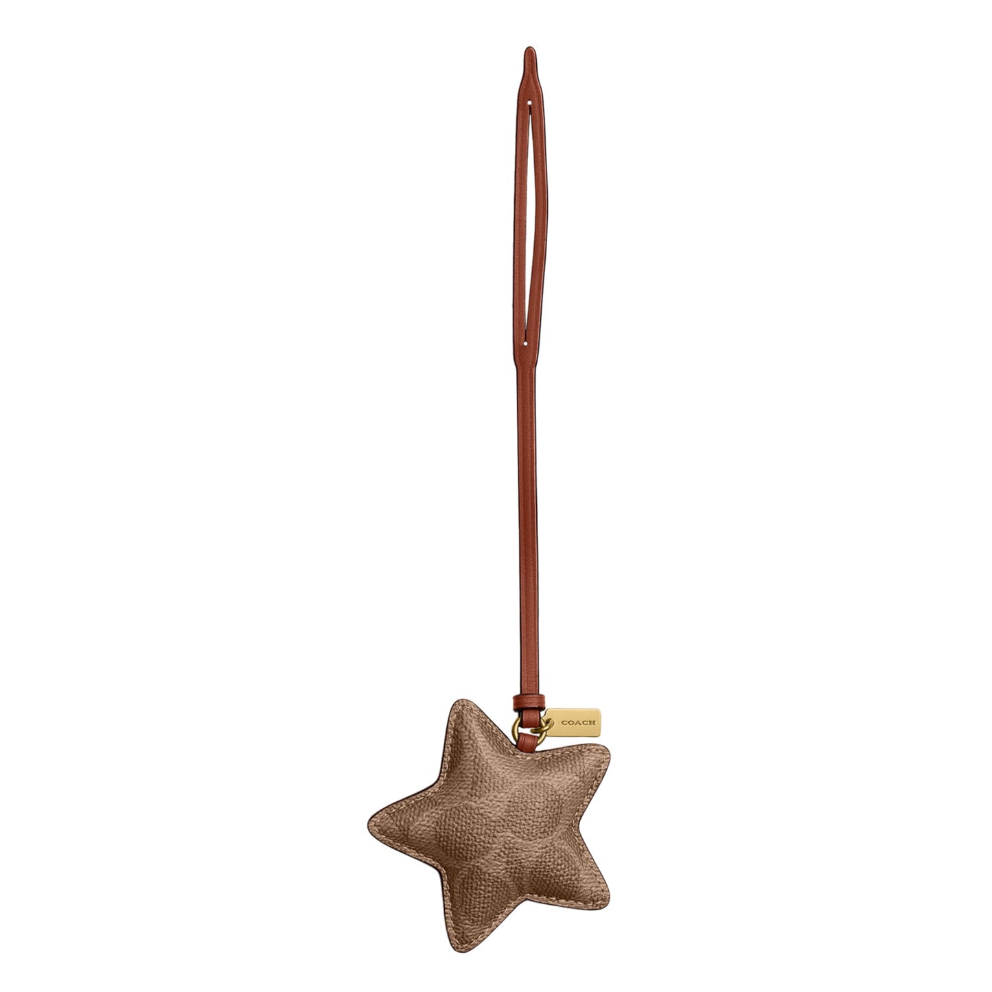 Puffy Star Bag Charm Keychain Pendant Accessory