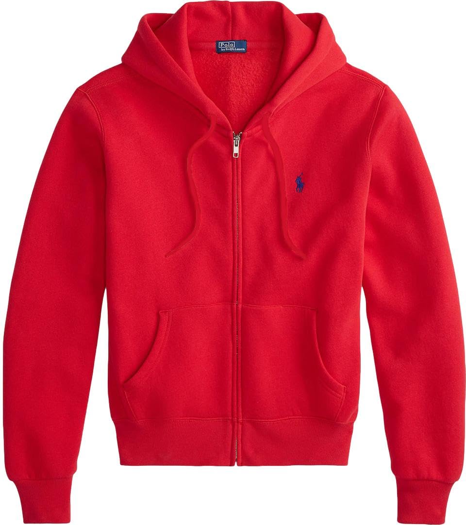Women Full Zip Hoodie Ralph Lauren Style Casual Sweatshirt