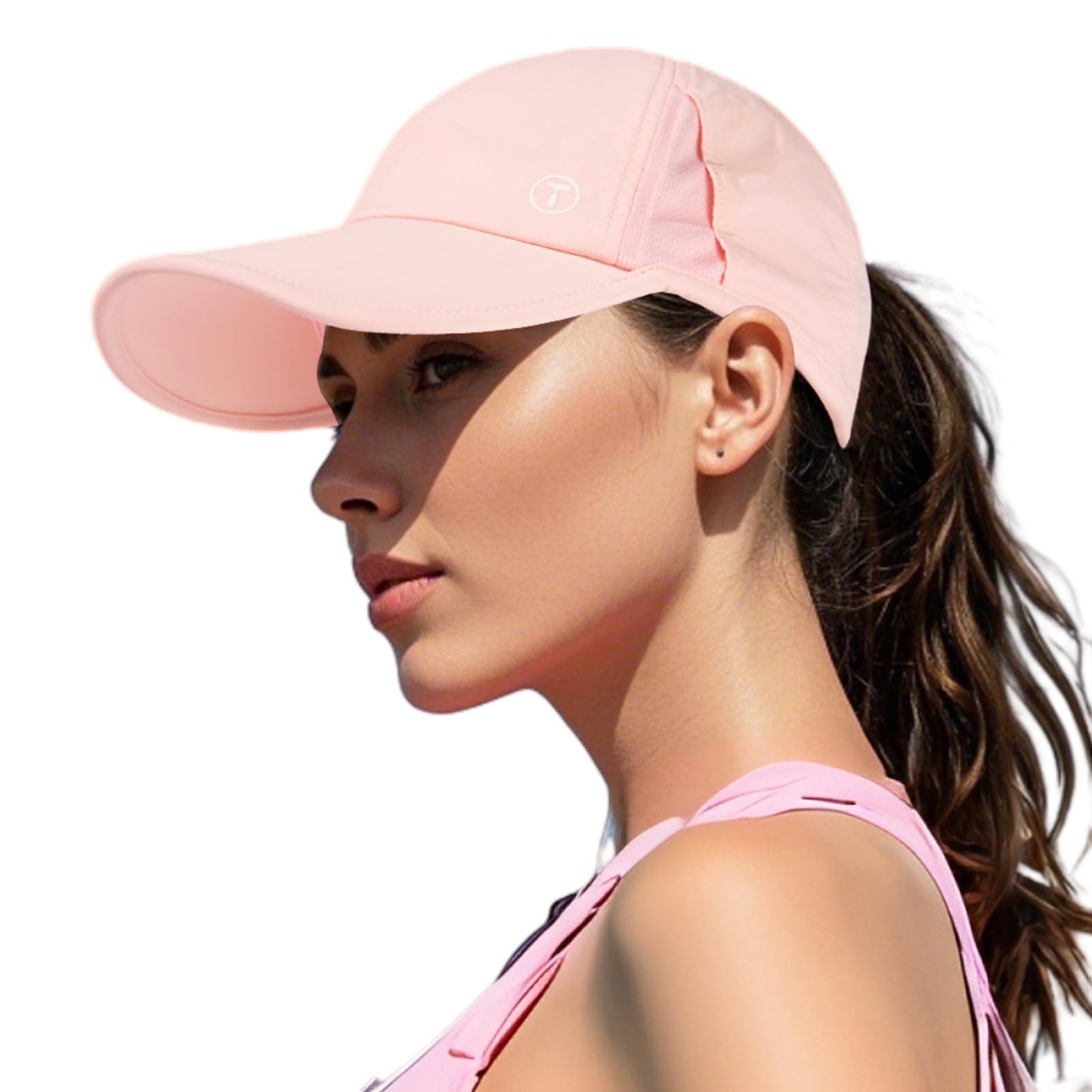 Cooling UV50 High Ponytail Baseball Cap Women Quick Dry Sport Hat