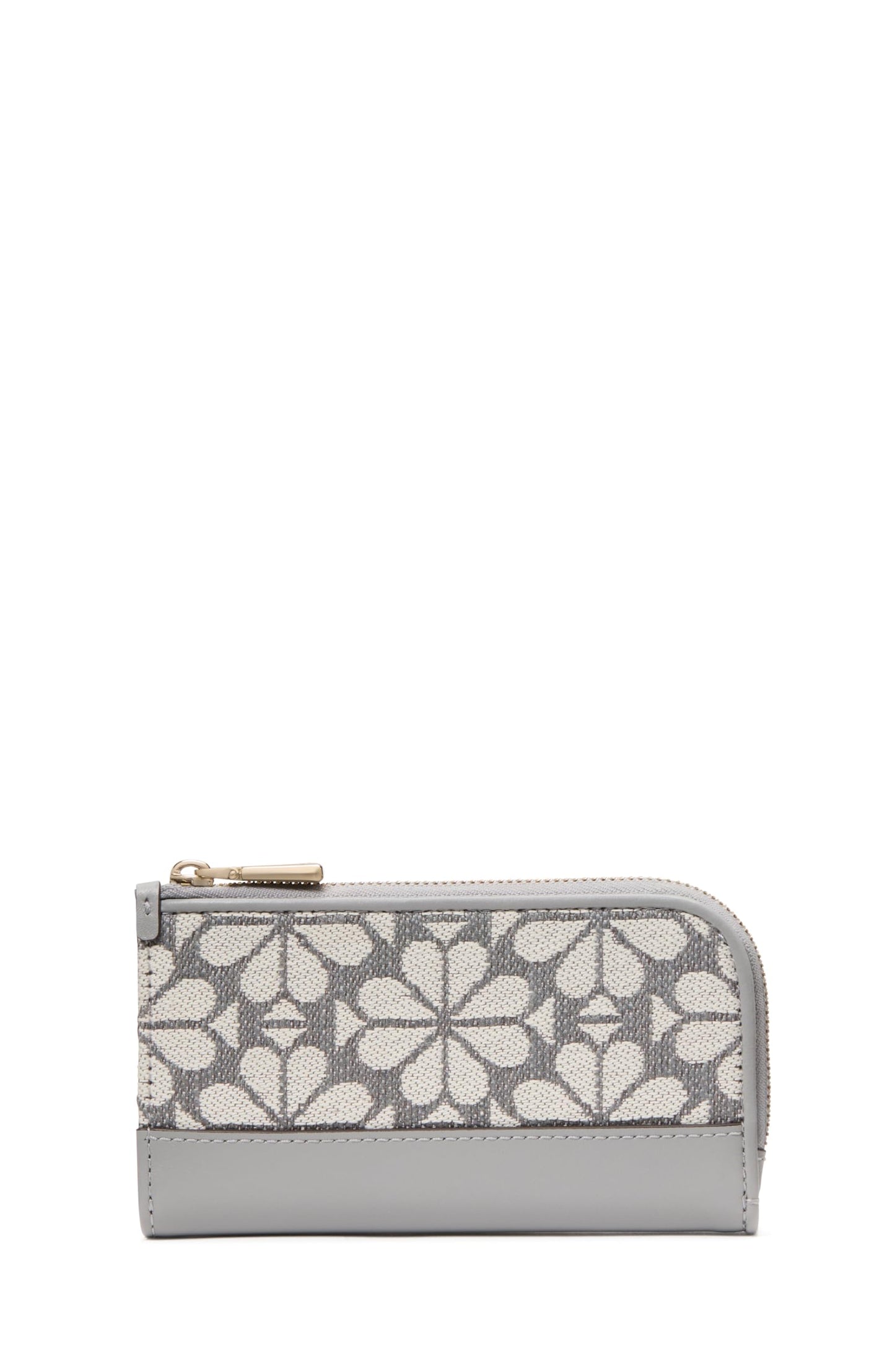 Embossed Leather Slim Bifold Wallet Small Compact