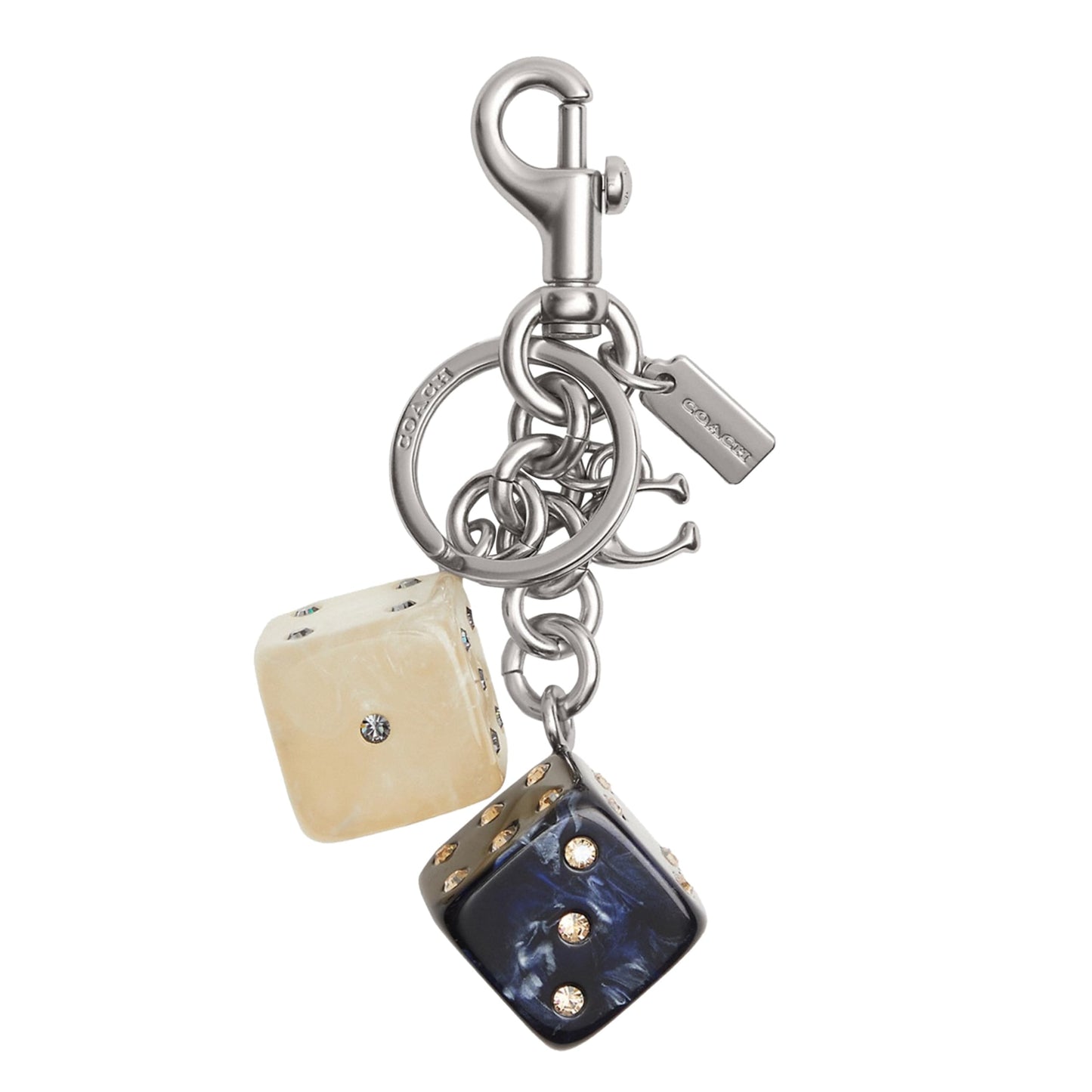 Metal Wrench Bag Charm Keychain Clip Accessory