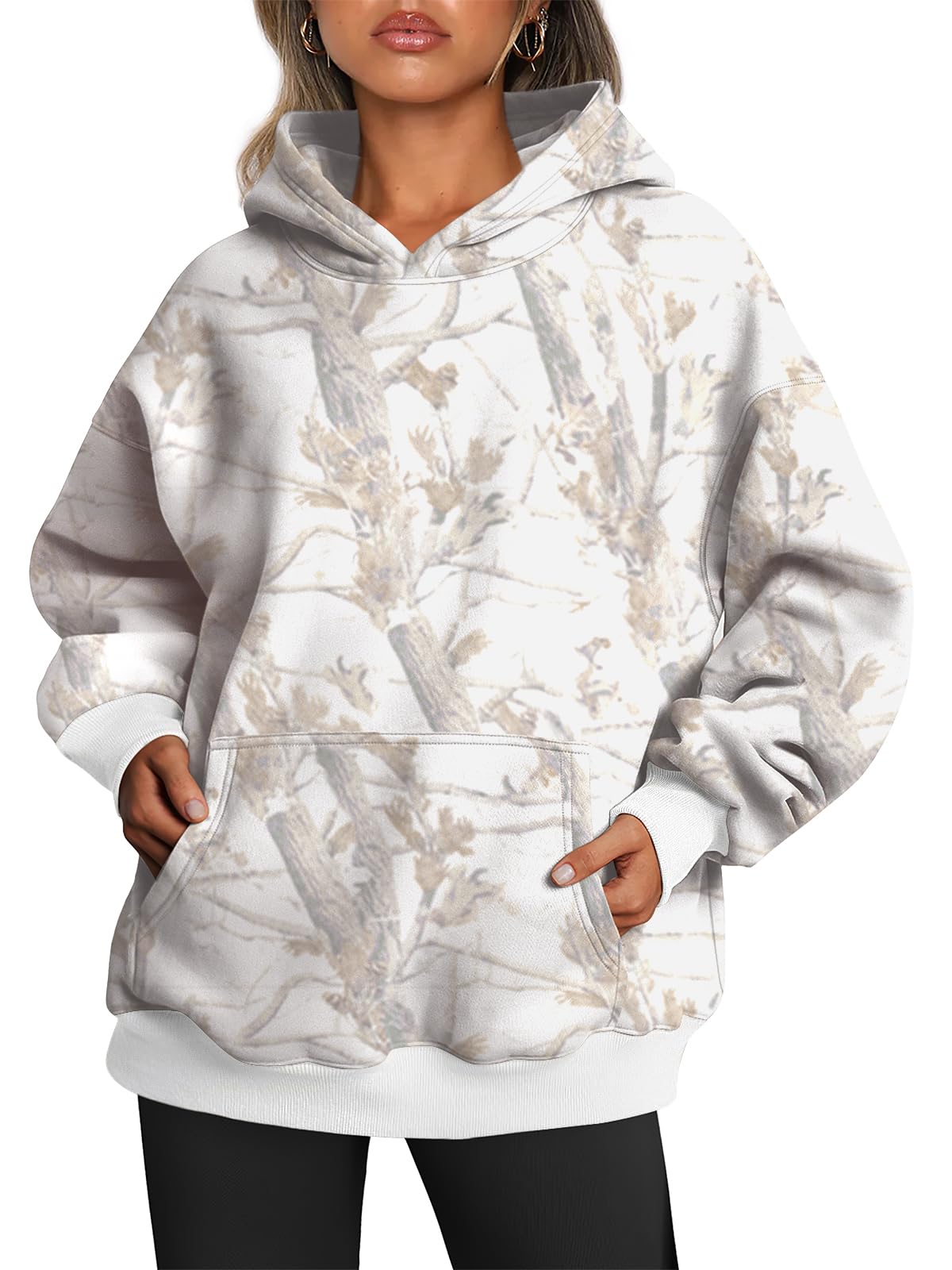 Women's Oversized Pullover Hoodie Casual Sweatshirt