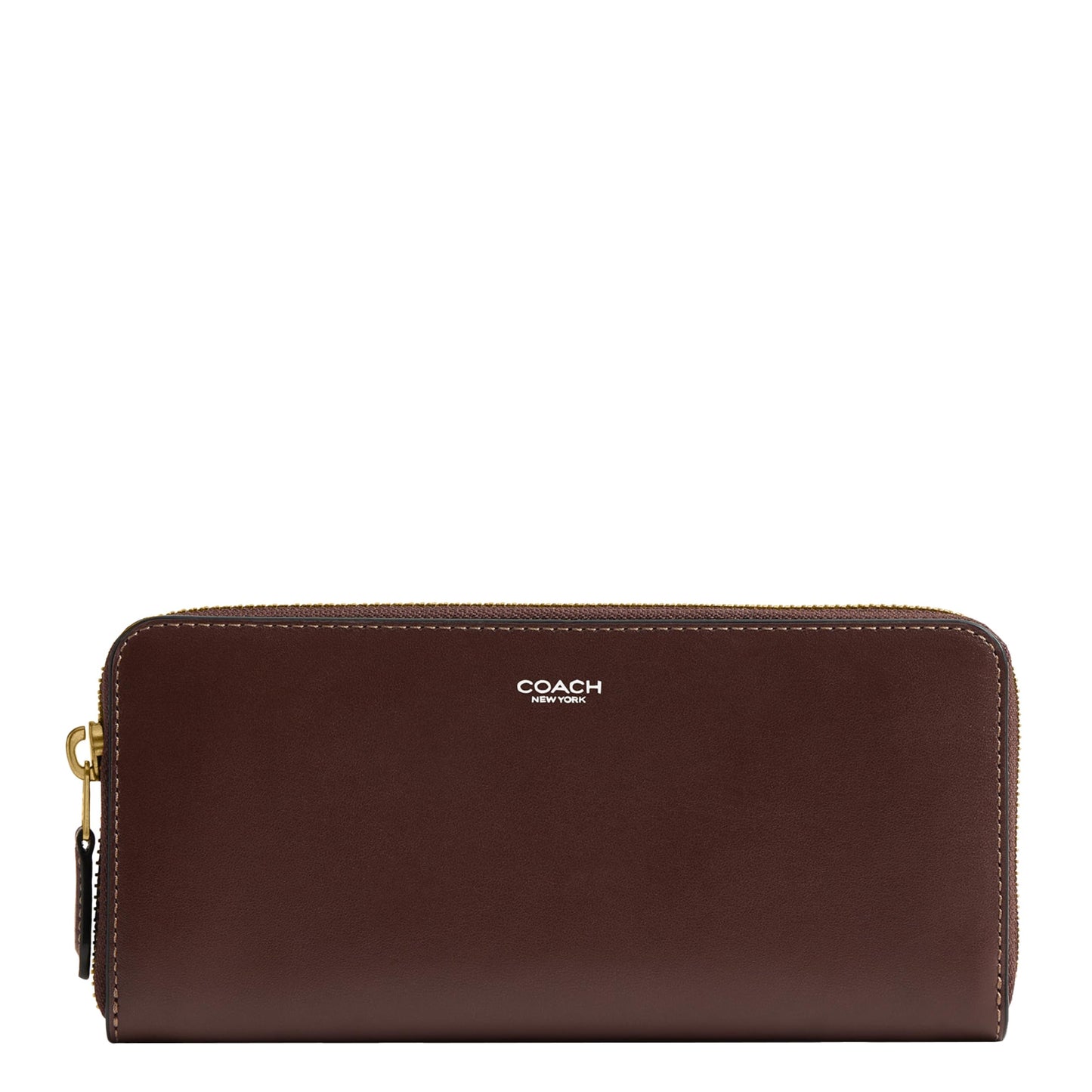 Slim Accordion Zip Leather Wallet Organizer Accessory