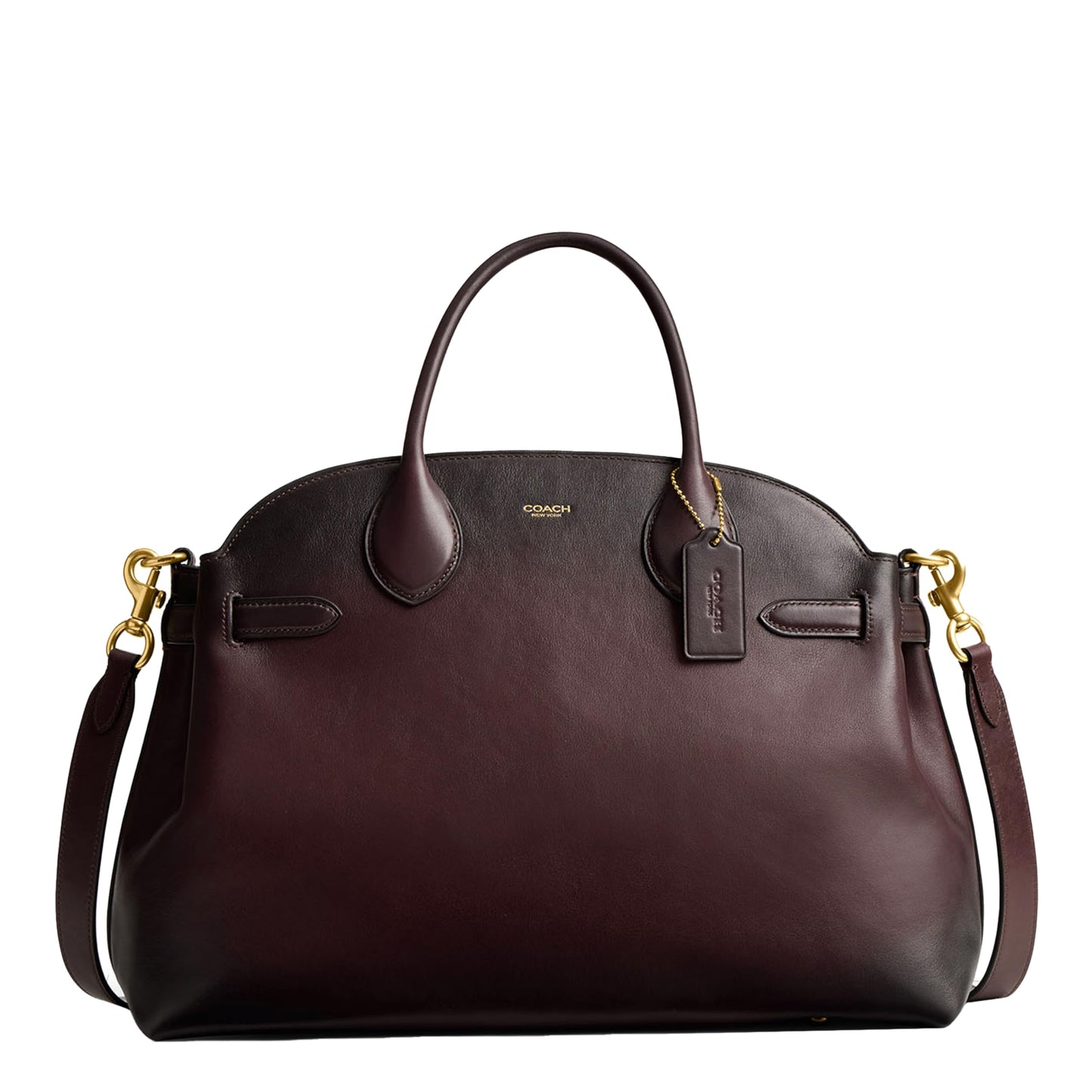 Women Soft Empire Carryall 40 Tote Bag Classic Leather