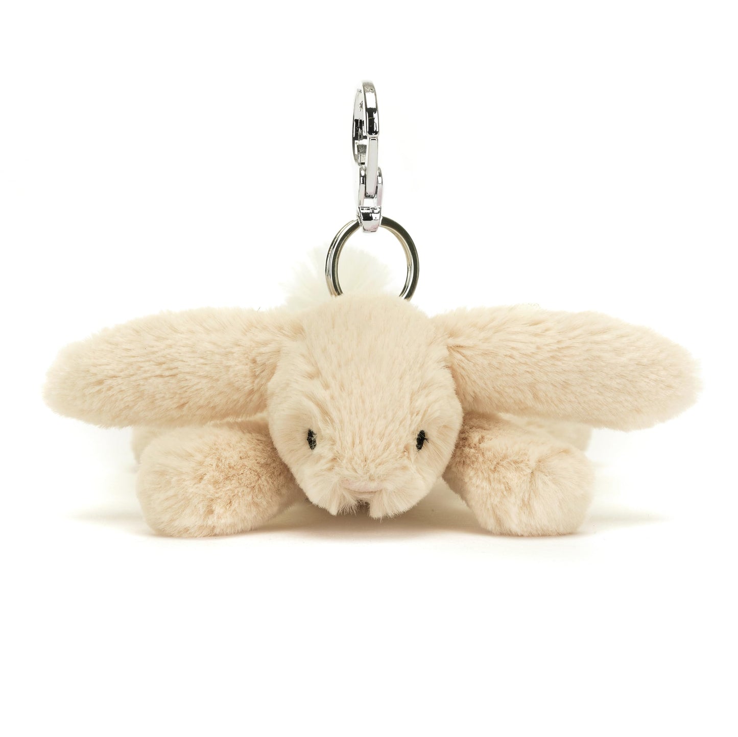 Plush Bunny Bag Charm Keychain Mini Rabbit Accessory