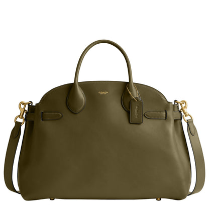 Women Soft Empire Carryall 40 Tote Bag Classic Leather