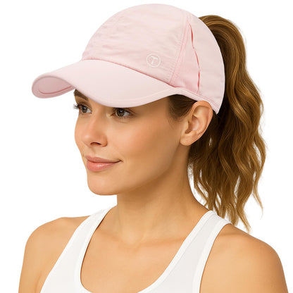 Cooling UV50 High Ponytail Baseball Cap Women Quick Dry Sport Hat