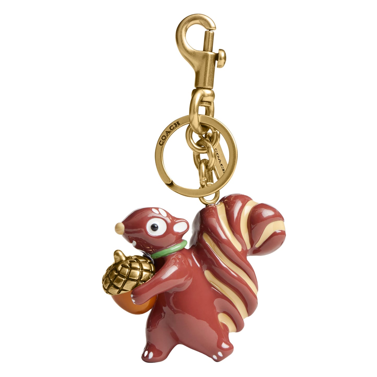 Metal Wrench Bag Charm Keychain Clip Accessory
